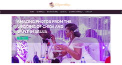 Desktop Screenshot of abujaweddings.com